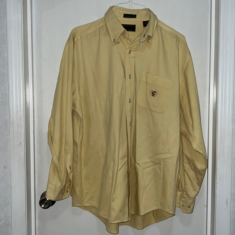 Men’s long sleeve, Alexander Julian button-down shirt